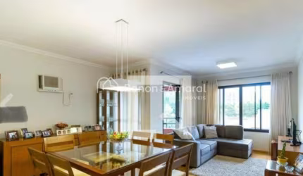 Apartamento com 3 quartos, 1 por andar, 2 vagas, 145 m²