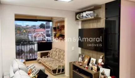 Apartamento a venda com 3 quartos sendo 1 suíte, 2 banheiros 2 vagas de garagem no Taquaral, Campinas