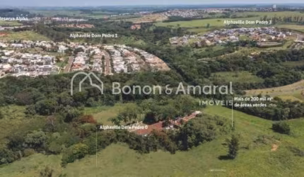 Terreno comercial à venda no Alphaville Dom Pedro Zero - Campinas -SP