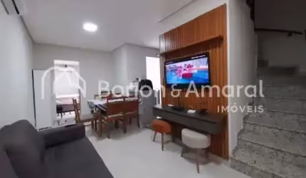 Casa em condomínio fechado com 4 quartos à venda na Rua das Margaridas, 45, Chácara Primavera, Campinas, 96 m2 por R$ 650.000