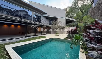 Casa em condomínio fechado com 3 quartos à venda na Estrada Francisco Von Zuben, KM1, Chácara Flora, Valinhos, 450 m2 por R$ 2.980.000