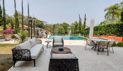 Casa em condomínio fechado com 5 quartos à venda na Francisco Von Zube, KM1, Chácara Flora, Valinhos, 602 m2 por R$ 4.200.000