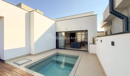 Casa em condomínio fechado com 3 quartos à venda na Municipal do Roncglia, 1090, Roncáglia, Valinhos, 180 m2 por R$ 1.880.000
