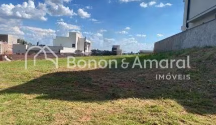 Terreno à Venda com 420 m² no Condomínio Reserva do Itamaracá - Valinhos/SP