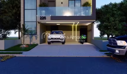 Casa em condomínio fechado com 3 quartos à venda na Avenida Antonio Baptista Piva, 277, Jardim Flamboyant, Paulínia, 193 m2 por R$ 1.490.000