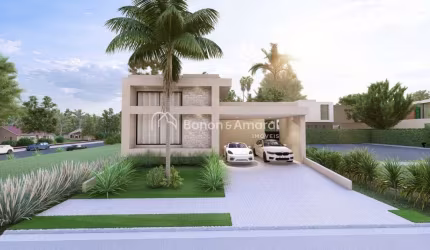 Casa em condomínio fechado com 3 quartos à venda na Sebastio Cardoso, 168, Parque Brasil 500, Paulínia, 219 m2 por R$ 2.065.000