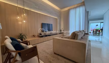 Casa Térrea pra venda de 3 suítes, condomínio Alto da Boa Vista, em Paulínia.