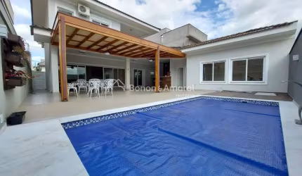 Casa em condomínio fechado com 4 quartos à venda na Doutor Roberto Moreira, km 1, 1, Boa Esperança, Paulínia, 348 m2 por R$ 2.000.000