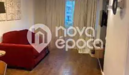 Flat com 1 quarto à venda na Avenida Rainha Elizabeth da Bélgica, Ipanema, Rio de Janeiro, 39 m2 por R$ 829.000