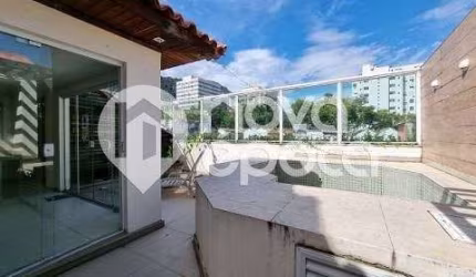 Casa em condomínio fechado com 5 quartos à venda na Rua Vitório da Costa, Humaitá, Rio de Janeiro, 250 m2 por R$ 3.200.000