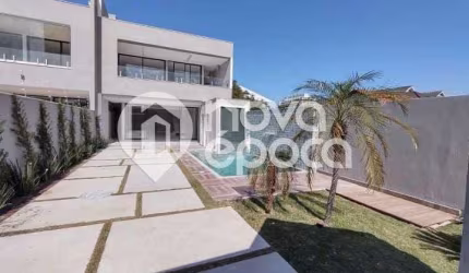 Casa em condomínio fechado com 4 quartos à venda na Rua Jorge Dodsworth Martins, Barra da Tijuca, Rio de Janeiro, 360 m2 por R$ 3.850.000