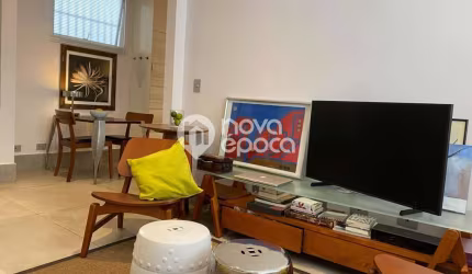 Apartamento com 1 quarto à venda na Rua Almirante Guilhem, Leblon, Rio de Janeiro, 43 m2 por R$ 1.440.000