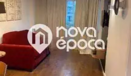 Flat com 1 quarto à venda na Avenida Rainha Elizabeth da Bélgica, Ipanema, Rio de Janeiro, 39 m2 por R$ 829.000