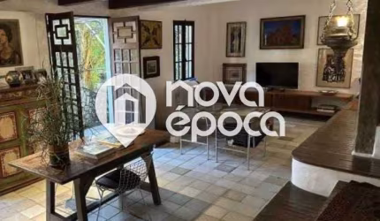 Casa com 4 quartos à venda na Rua Sacopa, Lagoa, Rio de Janeiro, 354 m2 por R$ 3.300.000