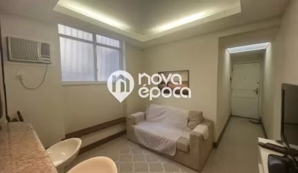 Apartamento com 1 quarto à venda na Avenida Bartolomeu Mitre, Leblon, Rio de Janeiro, 47 m2 por R$ 1.040.000
