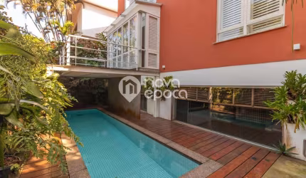 Casa em condomínio fechado com 4 quartos à venda na Rua Peri, Jardim Botânico, Rio de Janeiro, 670 m2 por R$ 8.100.000