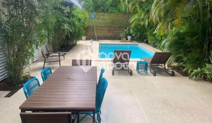 Casa em condomínio fechado com 4 quartos à venda na Rua Alexandre Stockler, Gávea, Rio de Janeiro, 398 m2 por R$ 7.500.000