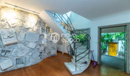 Casa em condomínio fechado com 4 quartos à venda na Rua Viúva Lacerda, Humaitá, Rio de Janeiro, 669 m2 por R$ 4.250.000