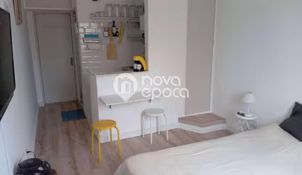 Apartamento com 1 quarto à venda na Rua Rosa Saião, Gamboa, Rio de Janeiro, 17 m2 por R$ 115.000