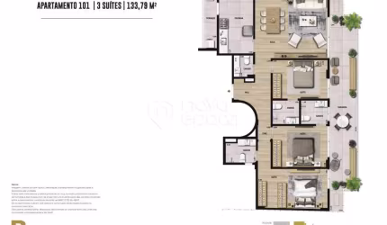 Apartamento com 3 quartos à venda na Rua Paulo Barreto, Botafogo, Rio de Janeiro, 133 m2 por R$ 1.999.990