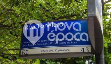 Apartamento com 3 quartos à venda na Rua Tonelero, Copacabana, Rio de Janeiro, 101 m2 por R$ 990.000