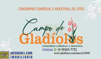 Terreno comercial no SP340/107 em Holambra