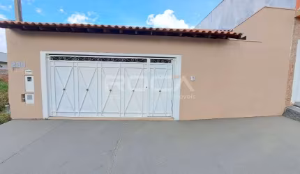 Casa Padrão à venda e locação em Samambaia, São Carlos: 3 dormitórios, suíte, garagem coberta