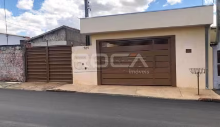 Ótima casa à venda em Vila Bandeirantes, Ibate - 2 dormitórios, 2 banheiros, garagem coberta para 2 carros!