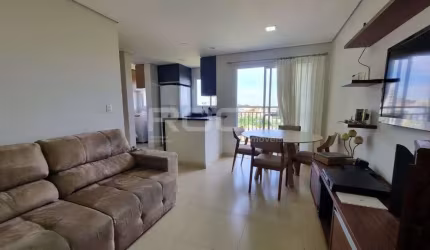Apartamento de 2 dormitórios com suíte em Cidade Jardim, São Carlos
