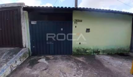 Casa para alugar no Jardim São Carlos 5, São Carlos - 1 dormitório, garagem coberta