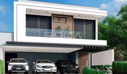 Espaçosa casa de 4 dormitórios em condomínio no Parque Faber Castell I