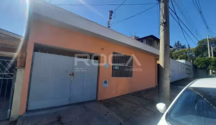 Casa padrão para alugar em Cidade Jardim, São Carlos: 2 dormitórios, suíte, garagem coberta