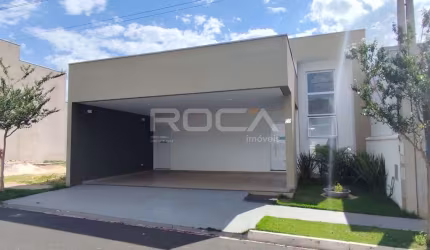 Casa de luxo com 3 dormitórios e churrasqueira no Condomínio Faixa Azul em São Carlos