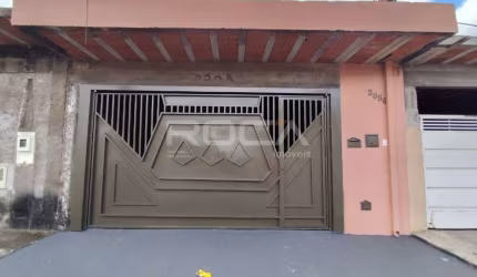 Casa padrão com 2 dormitórios para alugar em São Carlos