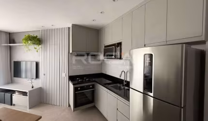 Apartamento padrão com 2 dormitórios e lazer completo em Residencial Parati, São Carlos