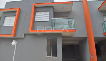 Casa em condomínio fechado com 3 quartos à venda na Rua Delfino Martins Camargo Penteado, 64, Jardim São Carlos, São Carlos, 143 m2 por R$ 450.000