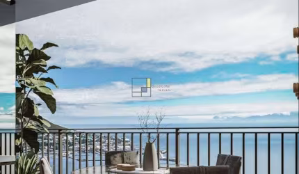 COBERTURA DUPLEX COM 3 DORM, SENDO 2 SUITES, NA PLANTA NO GRAVATÁ NAVEGANTES/SC.