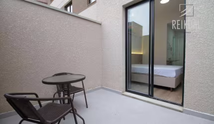 Apartamento Garden com 1 dormitório para alugar, 29 m² por R$ 3.000/mês - Portão - Curitiba/PR