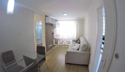 Apartamento MOBILIADO à venda no MORUMBI, 55m², 2 dormitórios, 1 vaga garagem - R$ 350.000,00 - Jar