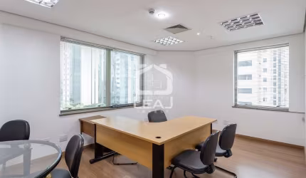 Conjunto comercial semi - mobiliada  para locação, Itaim Bibi, São Paulo, SP