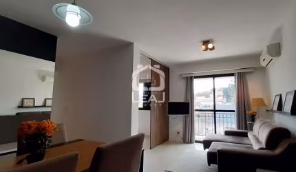 Apartamento mobiliado para locação, 72m², Alto da Boa Vista, 3 dormitórios (1 suíte), 2 vagas - R$
