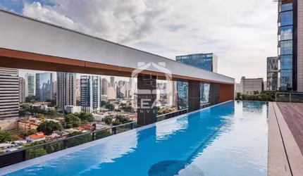 Apartamento  mobiliado para venda com 1 dormitório  e 2 vagas de garagem  , 62 m2 - Vila Olímpia -