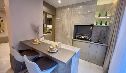 Apartamento tipo para venda com 3 quartos, sendo 3 suítes, 166.49m²