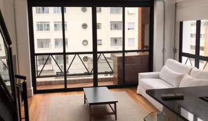 Apartamento tipo para venda e locação com 1 quarto, sendo 1 suíte, 75m²