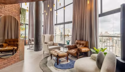 Duplex para venda e locação com 2 quartos, sendo 2 suítes, 197m²