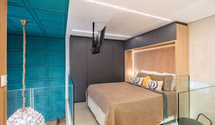 Duplex para venda com 1 quarto, sendo 1 suíte, 42m²