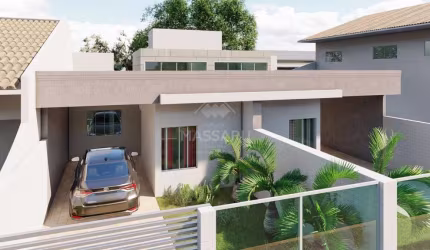 CASA EM CONSTRUÇÃO NO JARDIM SANTA ROSA