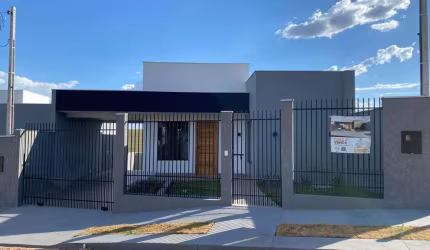 Casa NOVA a venda no bairro Jardim Ana Ligia em Mandaguaçu.