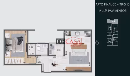 Apartamento em Vila Granada