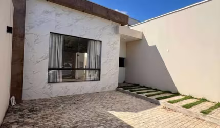Casa Geminada 3 Quartos, sendo 1 Suite - Residencial Porto Seguro - COD 856